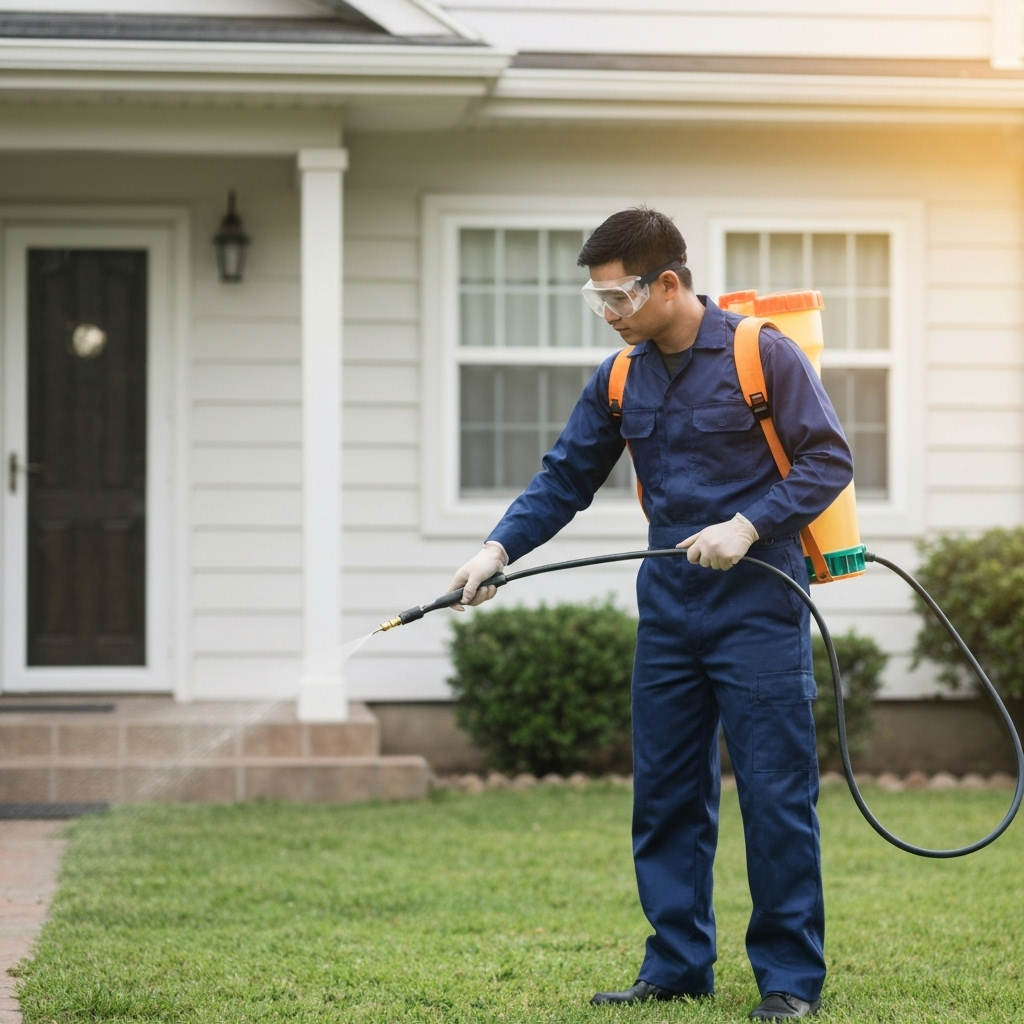 Pest control work 5